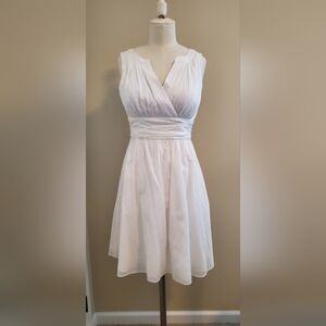 Vintage White (2000-2005) House Black Market Elegant Strapless Dress